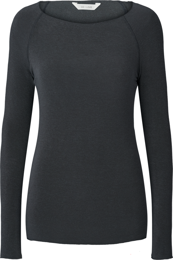 GAI+LISVA Amalie Wool Top Top 605 Dark Grey