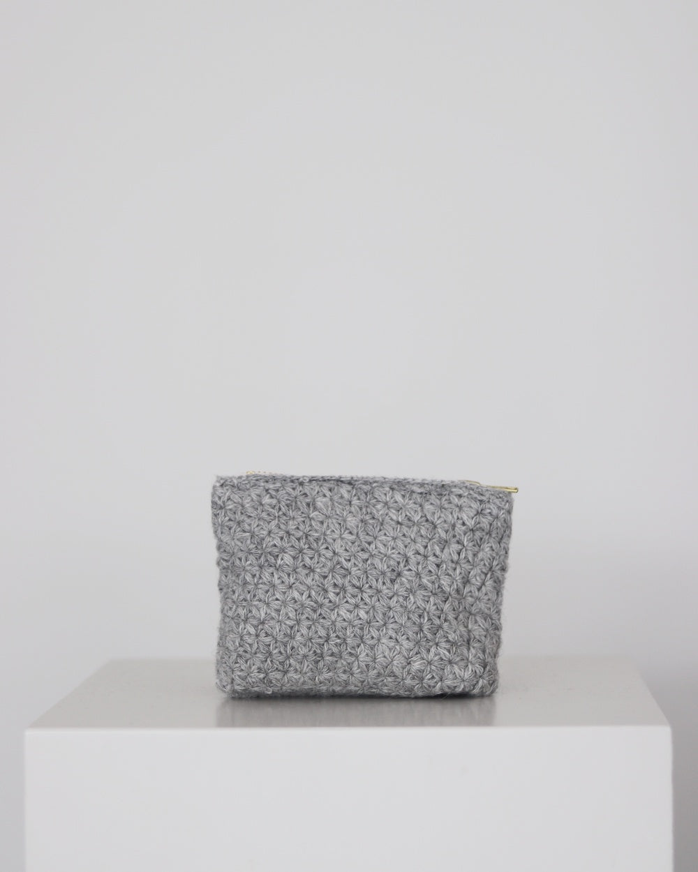 GAI+LISVA Dorrit Alpaca Purse Accessories 601 Light Grey Melange