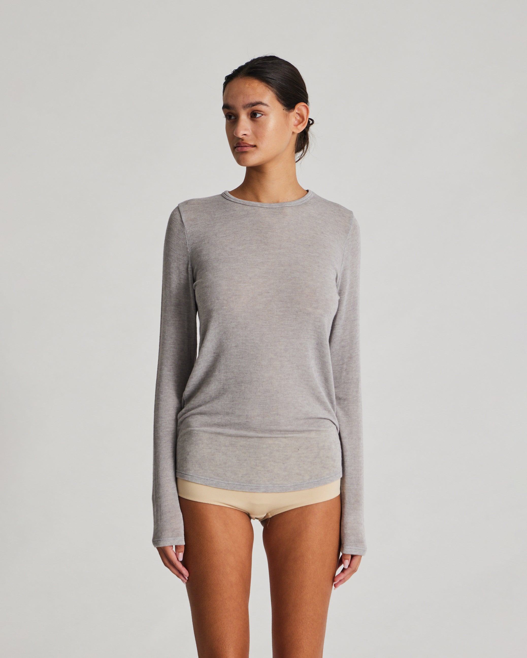 FOREVER BASIC PACK - THYRA & ALBERTE WOOL - LIGHT GREY MELANGE
