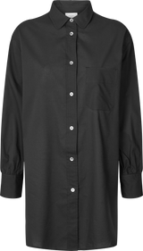 GAI+LISVA Rosa Shirt Cotton Poplin Shirt 650 Black